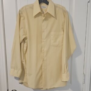 Van Heusen Light Yellow Dress Shirt